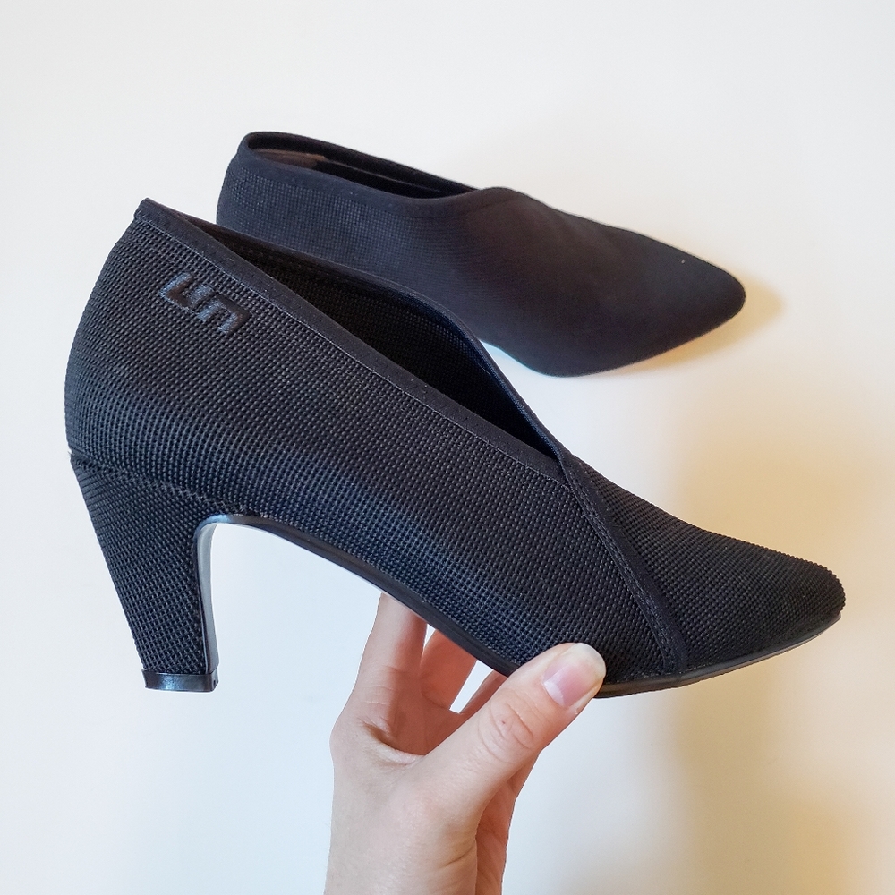 UNITED NUDE FOLD LITE MID BLACK BOOTIE